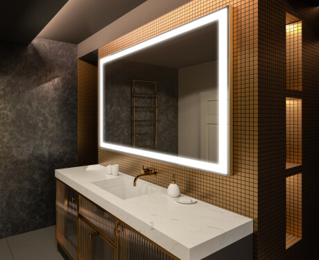 Illuminated Bathroom Mirror LED Lighting L01